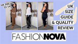Fashion Nova Curve Uk Midsize Size Guide First Impressions Youtube