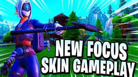 New Focus Skin Gameplay In Fortnite Battle Royale Youtube