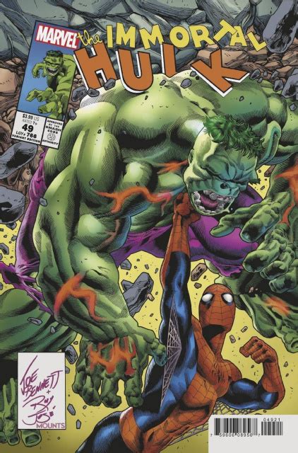The Immortal Hulk 49 Bennett Homage Cover Fresh Comics