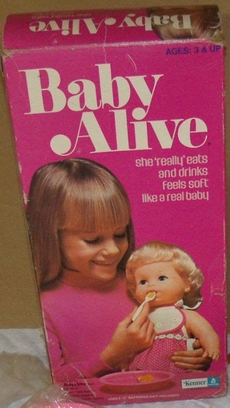 Kenner 1975 Baby Alive Doll Childhood Memories 70s Baby Alive