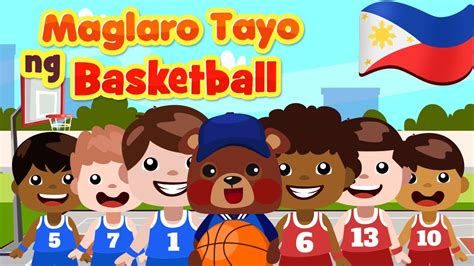 Maglaro Tayo Ng Basketball Flexy Bear Original Awiting Pambata
