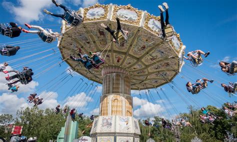 Swing ride at Liseberg Amusement Park - Ed O'Keeffe Photography