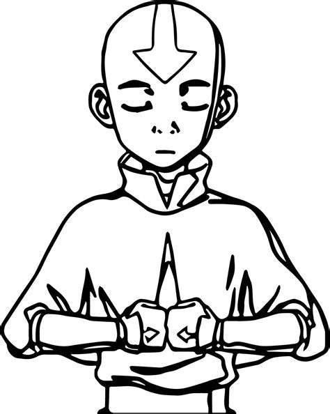 Avatar The Last Airbender Coloring Pages Thiva Hellas