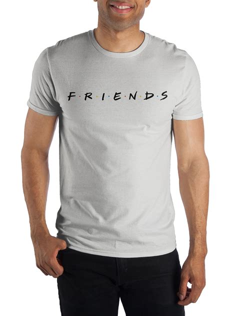 Mens Friends Tv Show Classic Logo Short Sleeve Graphic T Shirt