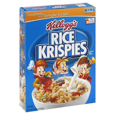 Kelloggs Rice Krispies Cereal Shop Cereal And Breakfast At H E B