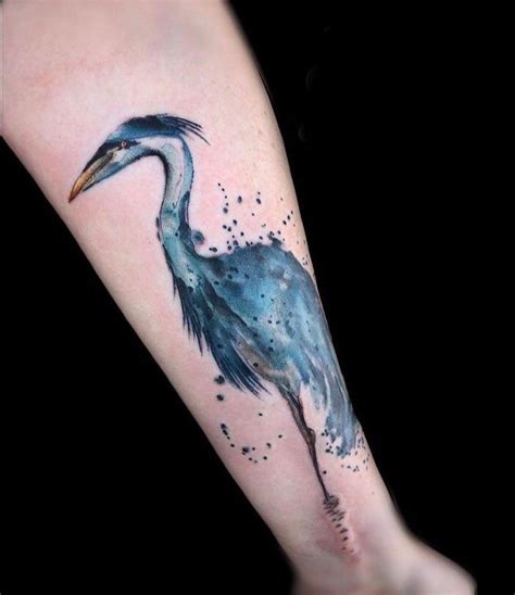 30 pretty blue heron tattoos you must love heron tattoo blue heron heron