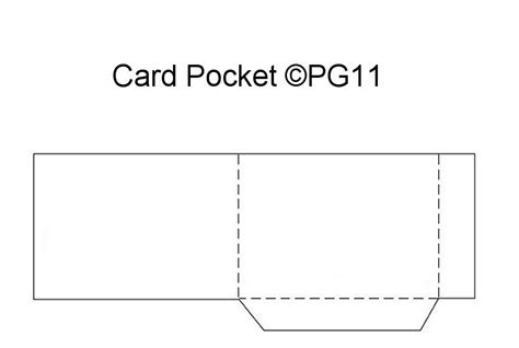 Card Pocket Template