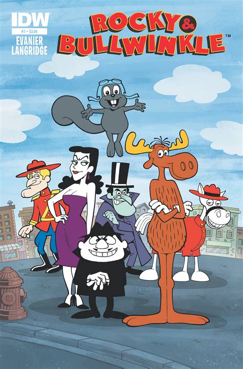solicitations rocky and bullwinkle return in march — major spoilers — comic book reviews news