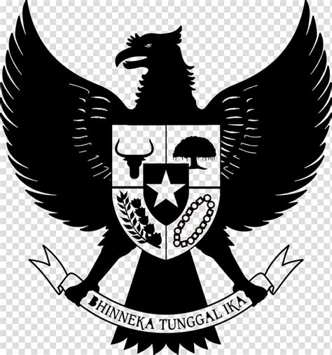 Free Download Black Hinneka Tunggal Ika Logo Illustration National
