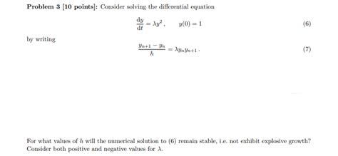 Solved Problem 3 10 Points Consider Solving The