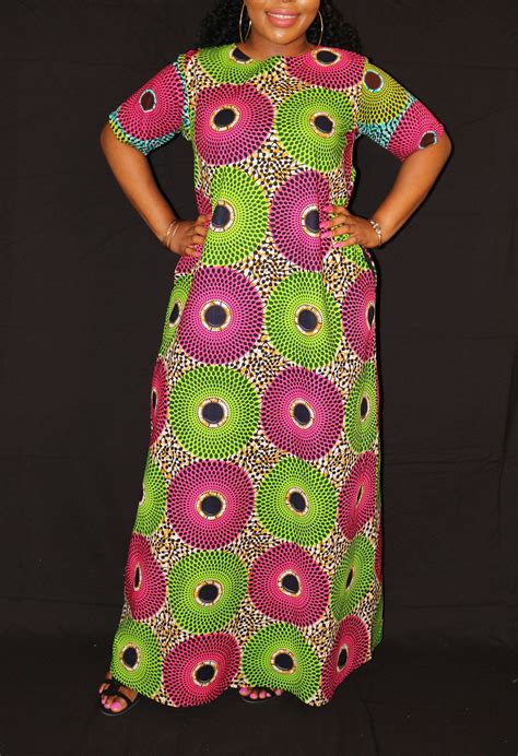 Maxi Dressafrican Clothingankara Maxi Dressafrican Print Maxi Dress