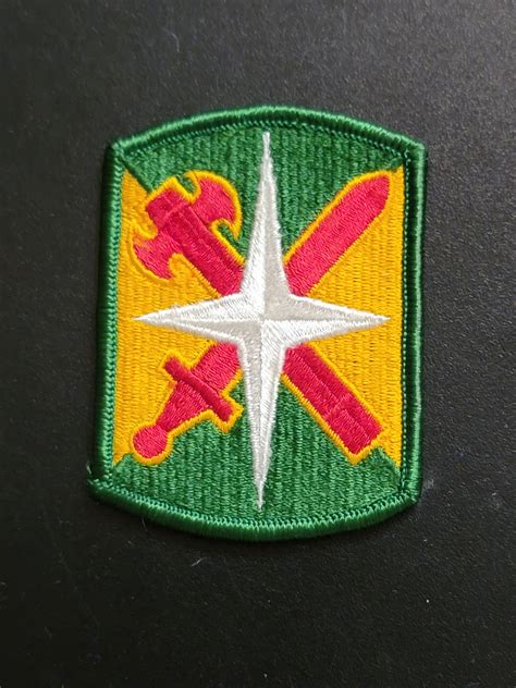 Original Vietnam Era Us Army 14 Military Police Brigade Patch Merrowed