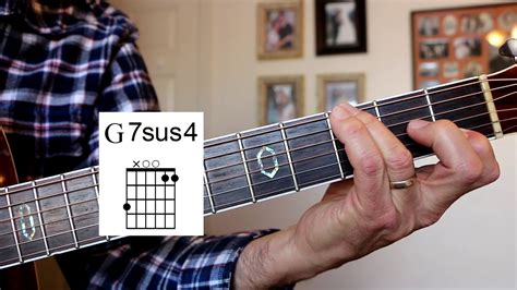 G7sus4 Open Position Guitar Chord Youtube