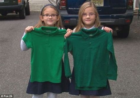 School Girl 8 Suspended From School For Wearing Wrong Shade Of Green Daily Mail Online