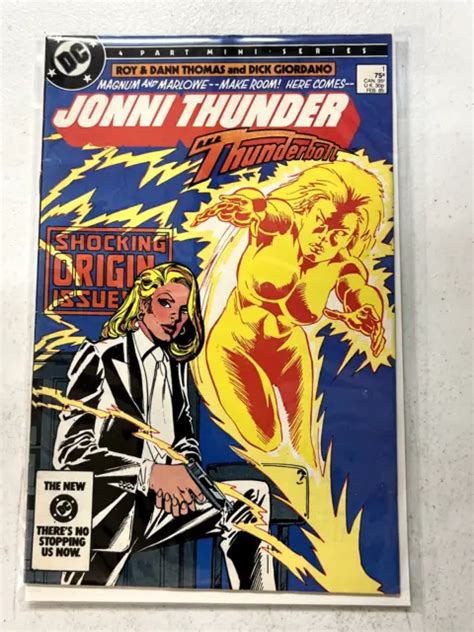 Jonni Thunder Aka Thunderbolt Number 1 1985 Dc Comics Direct Edition