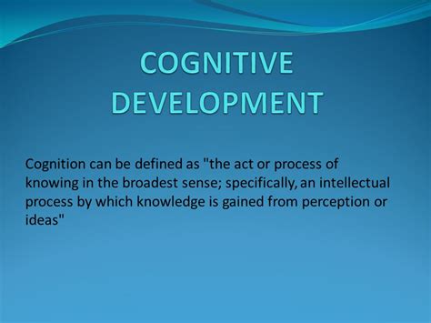 PRESENTATION ON JEAN PIAGET S THEORY OF COGNITIVE DEVELOPMENT BY ABDUL