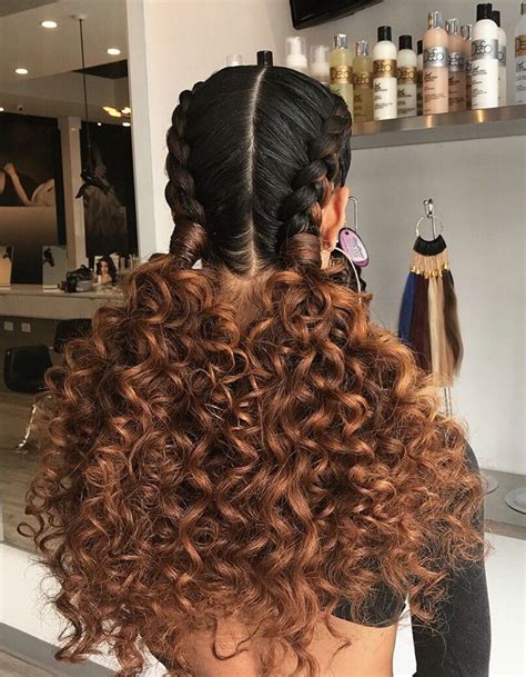 Worth Trying Curly Hairstyles With Braids Haircuts Hairstyles Curly Hair Styles
