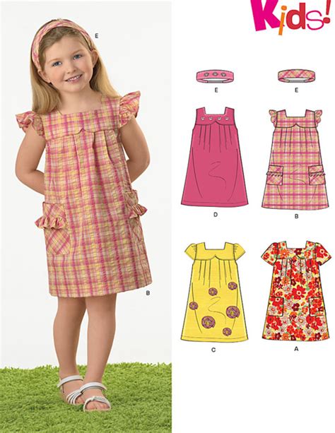 See boban's tip here how to solve it. New Look 6972 Children's Dresses & Headband sewing pattern