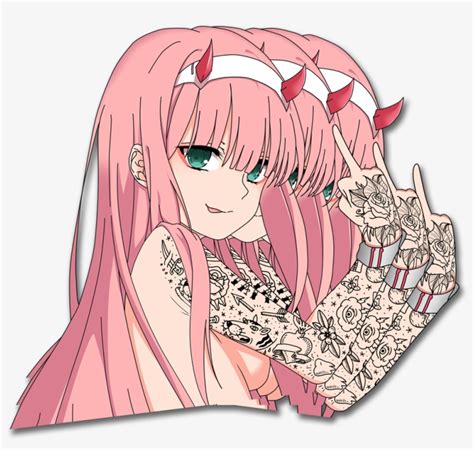 The Overly Requested Zero Two Has Finally Arrived Anime PNG Image