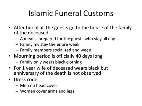 Ppt A Look At Funeral And Disposition Customs Powerpoint Presentation