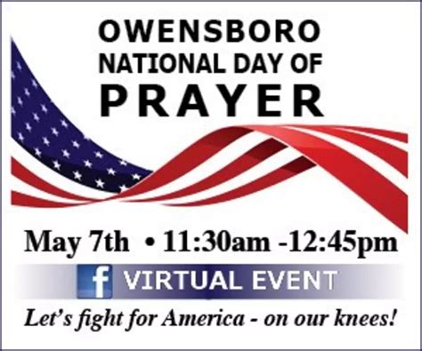 National Day Of Prayer Virtual Event