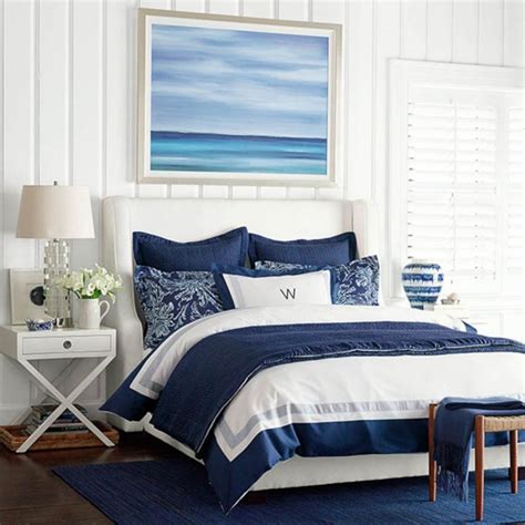 Navy And White Bedroom Ideas 220762 Coastal Style Bedroom Coastal