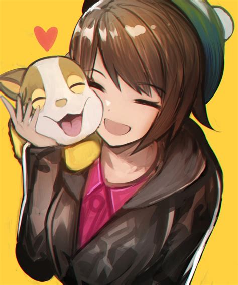 Gloria And Yamper Pokemon And 2 More Drawn By Tarboexxxpiation