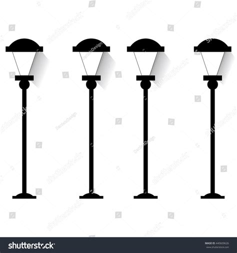 Street Light Icons Vector Có Sẵn Miễn Phí Bản Quyền 440609626