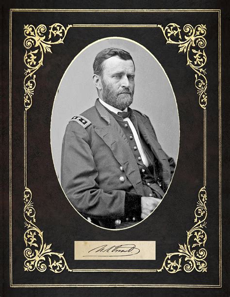 Civil War General Ulysses S Grant Portrait And Scanned Etsy
