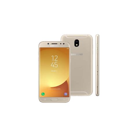 Smartphone Samsung Galaxy J7 Pro Dourado 64gb Ram 3gb Octa Co