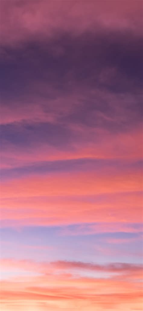 Red Sky Clouds Dusk 1242x2688 Iphone 11 Proxs Max Wallpaper
