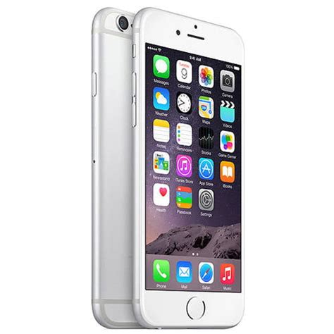 Refurbished Apple Iphone 6 16gb Silver Locked Sprint