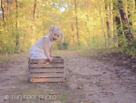 18 Month Old Girl Photo Idea Woods Path Shabby Chic