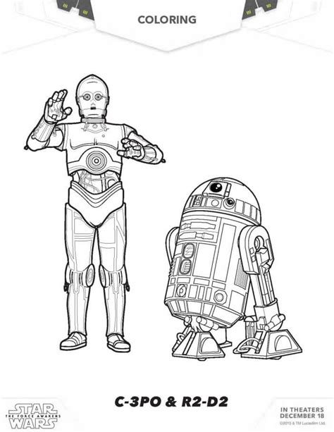 Free printable coloring pages star wars coloring sheets. Star Wars coloring pages, The force awakens coloring pages
