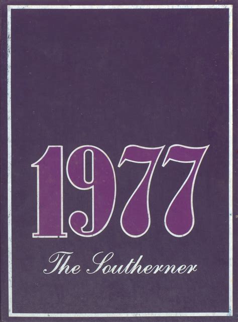 1977 Yearbook From Southern High School From Louisville Kentucky For Sale