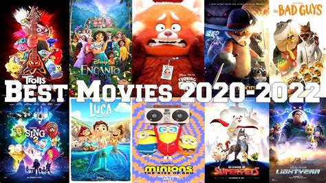 My Top 10 Best Animation Movies 2020 2022 Youtube