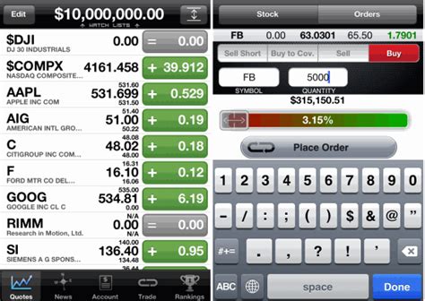 Stock watch list and simulator. 4 Free Stock Market Simulator Apps For iPhone