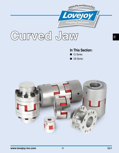 Jaw Coupling Lovejoy Pdf Catalogs Technical Documentation Brochure