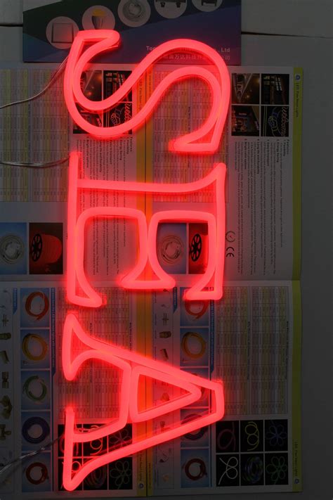 Neon Art Led Neon Signs Atom Supermarket Insp Rope Boards