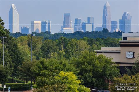 Charlotte Skyline From South Park August 2012
