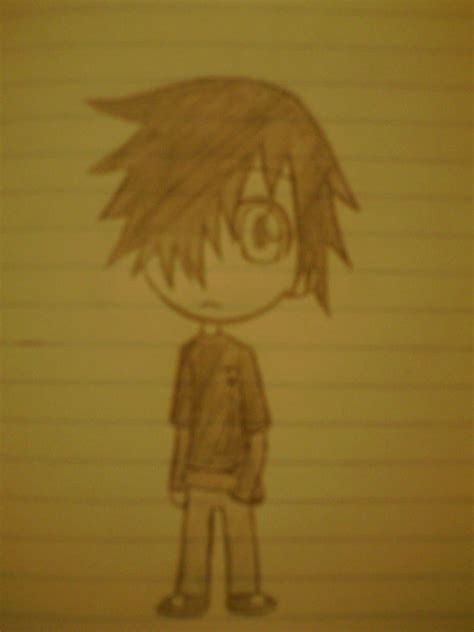 Chibi Emo Boy By Dave0o On Deviantart