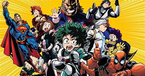 10 My Hero Academia Characters And Their Marveldc Counterparts