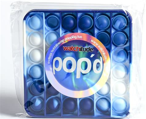 Ocean Square Popd By Watchitude Bubble Popping Toy Givens Books