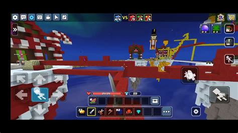 Playing Blockman Go Bedwars Youtube