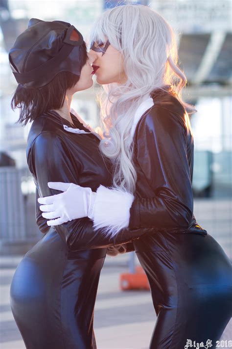 Black Cat X Catwoman By Emy182 On Deviantart