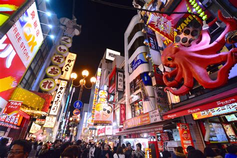 It's one of the most popular tourist destinations in japan that attracts visitors from all around. Osaka Japan, the World's Best Food City? • We Blog The World