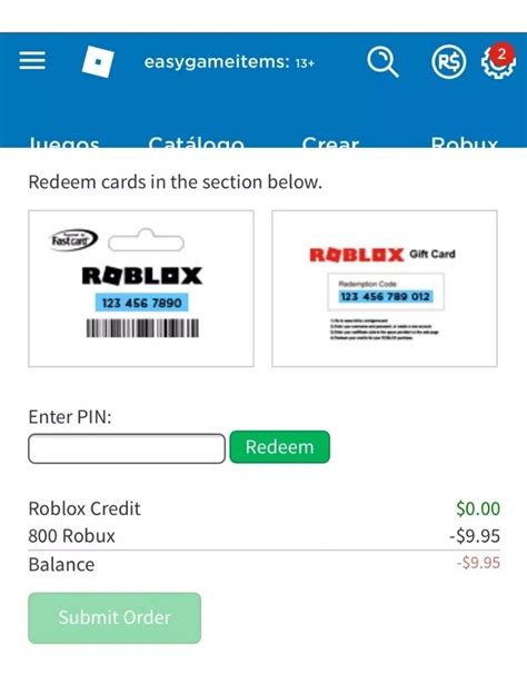 Roblox 2000 Robux Pc T Card Entrega Digital Inmediata 108900 En