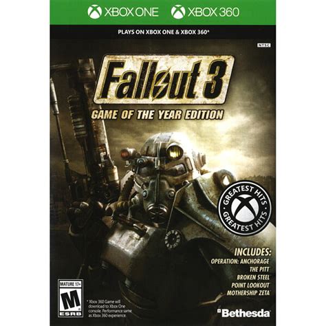 Gamercandy Fallout 3 Game Of The Year Edition Backwards Compatible