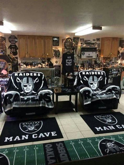 Pin By Brent Crawford On Raiders Oakland Raiders Man Cave Ideas