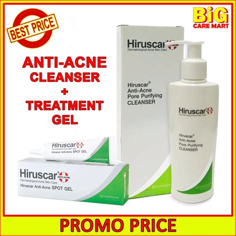 Reviews are based on personal experiences. Acne Treatment Set : Hiruscar Cleanser + Hiruscar Acne ...